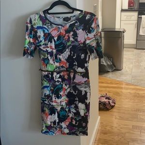 Top shop zippered dress